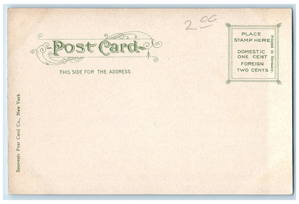 c1940s Illinois Monument Exterior National Military Park Vicksburg MS Postcard