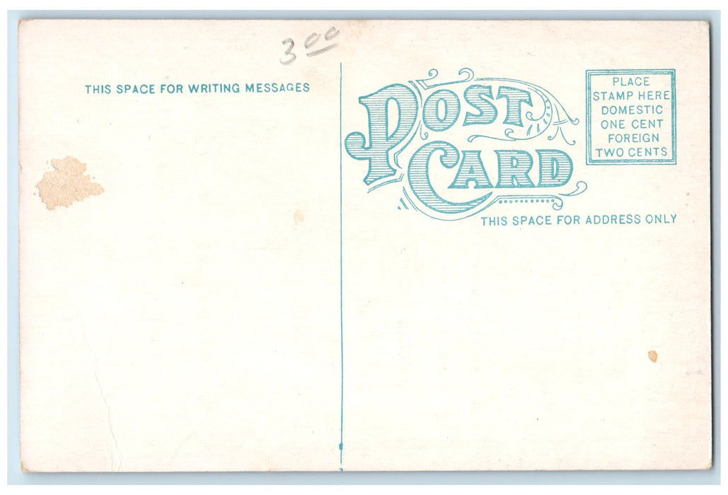 c1910s Craft School Exterior View Charleston South Carolina SC Unposted Postcard