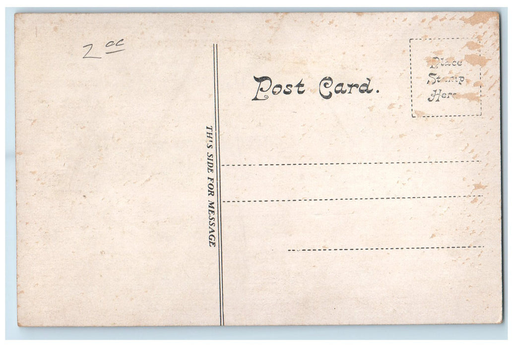 c1910's People Office Building Broad St. Charleston South Carolina SC Postcard