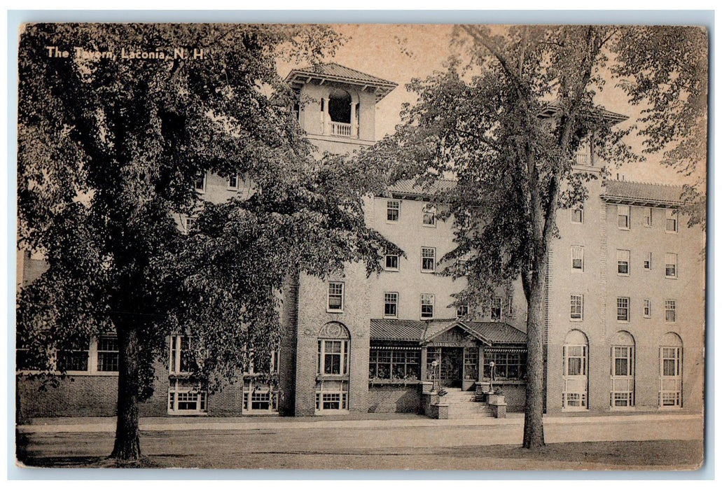 c1950's The Tavern Restaurant Venue Live Music Laconia New Hampshire NH Postcard