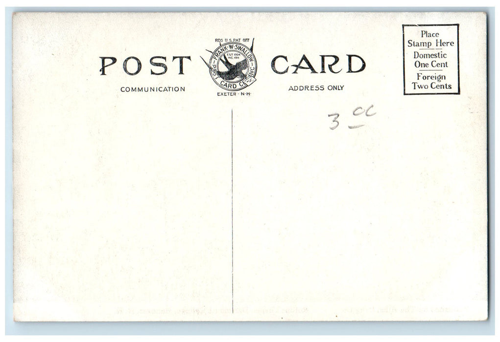 c1920 Rollins Chapel Dartmouth College Campus Hanover New Hampshire NH Postcard