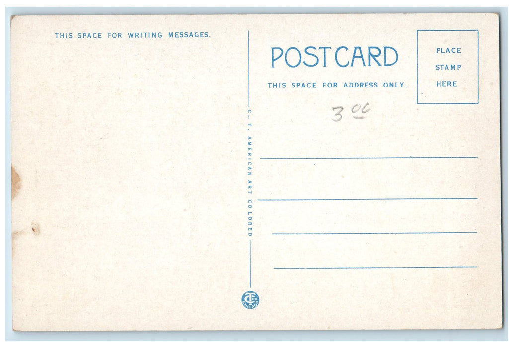 c1950's Sheldon Library St. Paul's School Pond Concord New Hampshire NH Postcard