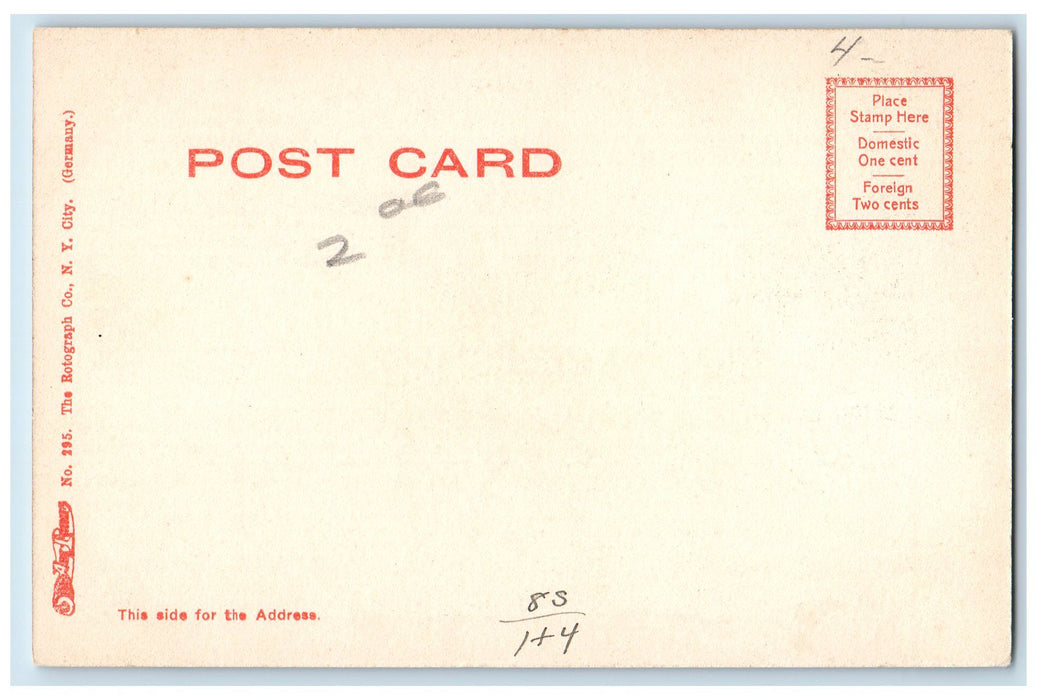 c1905 YMCA Building View Restaurant Food Market Street Corner Malden MA Postcard