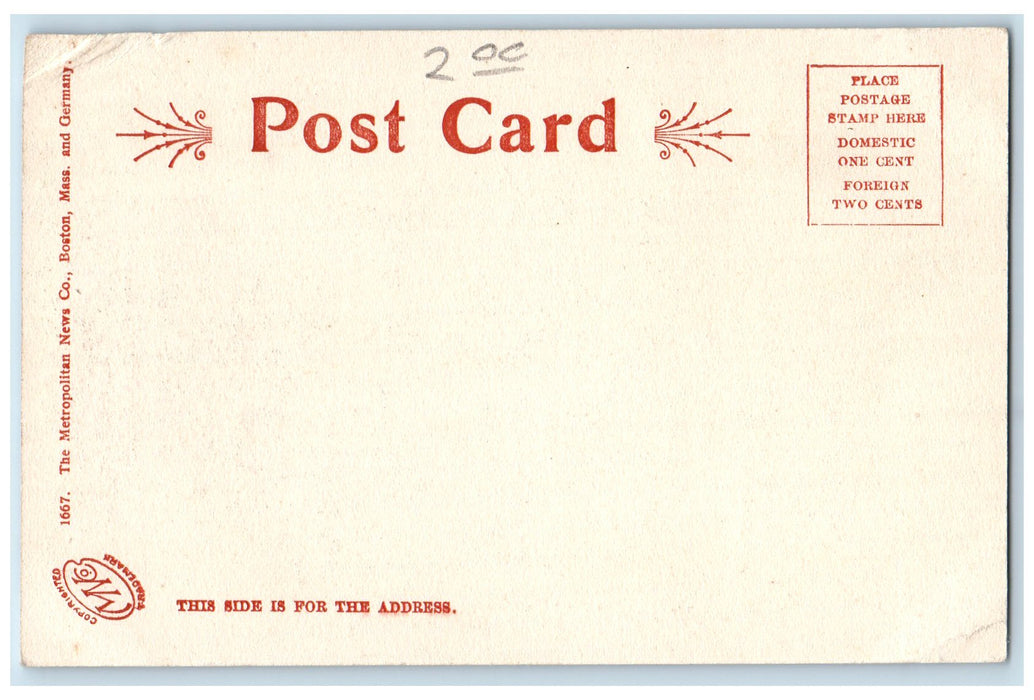 c1905 Mount Tom Railroad Track Train Trolley Holyoke Massachusetts MA Postcard