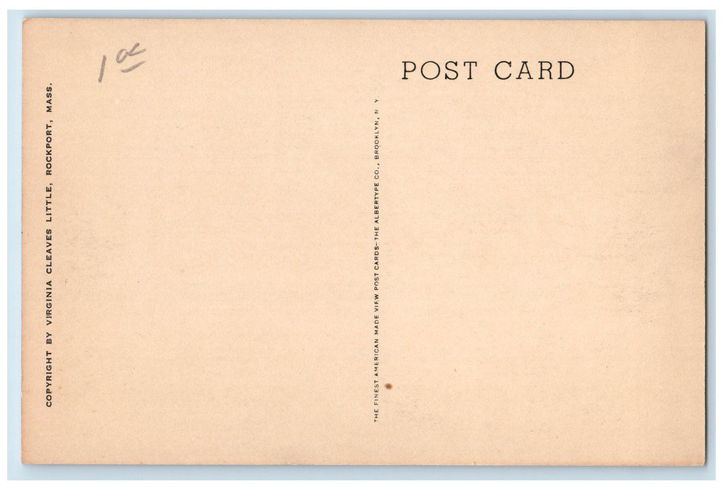 c1920 Making Sail Races Boats Seaside Racer Rockport Massachusetts MA Postcard