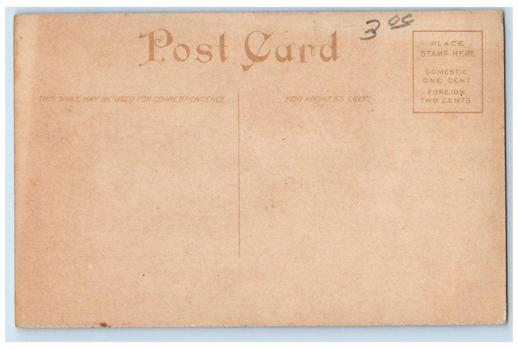 c1950's The Round Tower Fence Stone Made View Newport Rhode Island RI Postcard