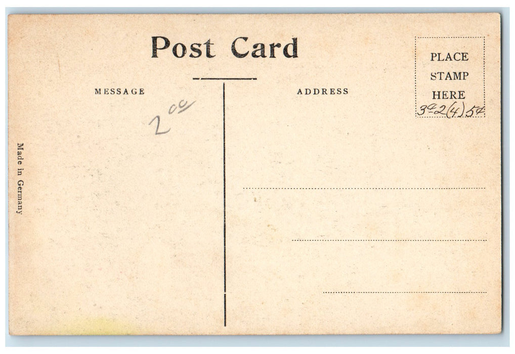 c1940s Post Office Exterior Roadside Scene Shenandoah Iowa IA Unposted  Postcard