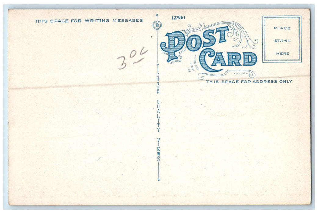 c1950 Bridge Of Canadian Boats In Dock Drop Of Tides Eastport Maine ME Postcard