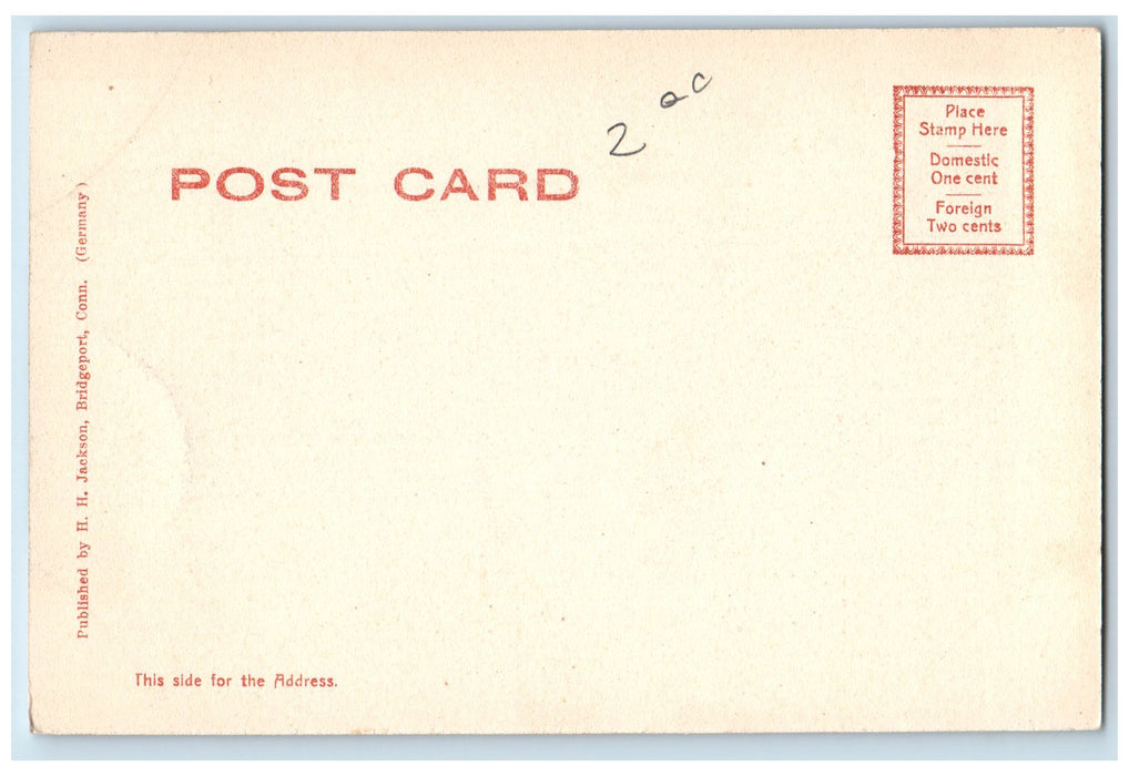 c1905 Oyster Fleet Homeward Bound Sailboats Racing View Bridgeport CT Postcard