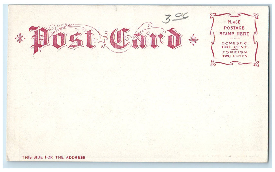 c1905 Trinity College Building Facade Campus Hartford Connecticut CT Postcard