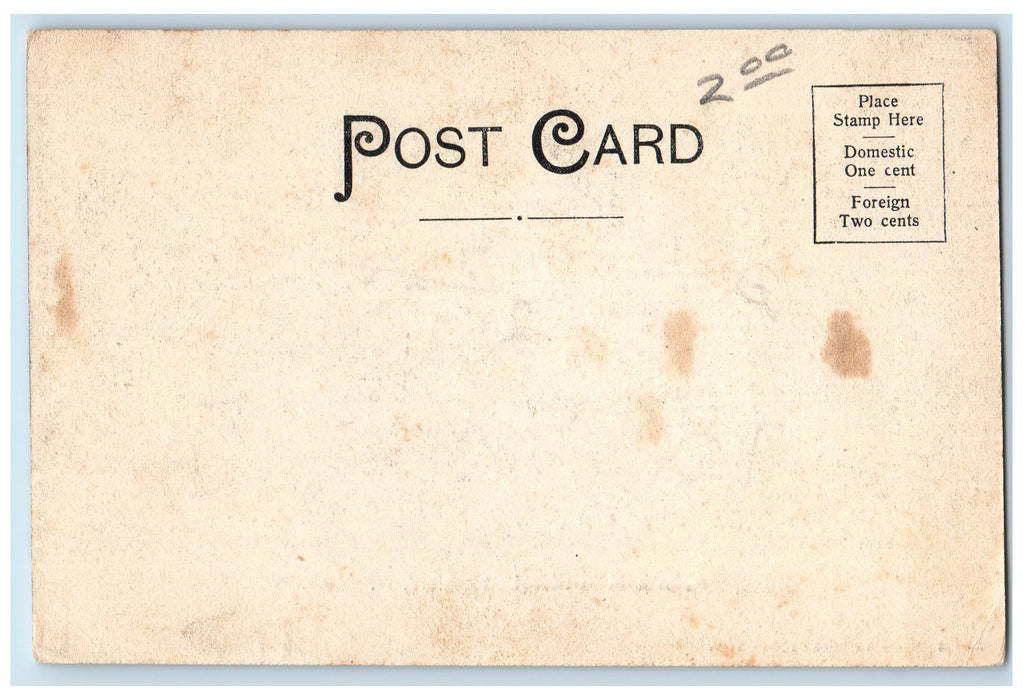 c1905s North Main Street Carriage Rockford Illinois IL Unposted Antique Postcard