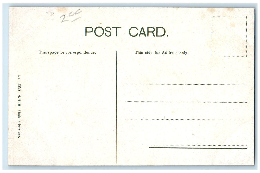 c1940's City Hall Building View Horse Carriage People El Paso Texas TX Postcard