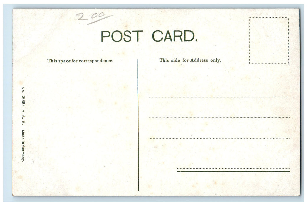 c1940 Irrigation Canal Lake River Park Visitors Trees El Paso Texas TX Postcard
