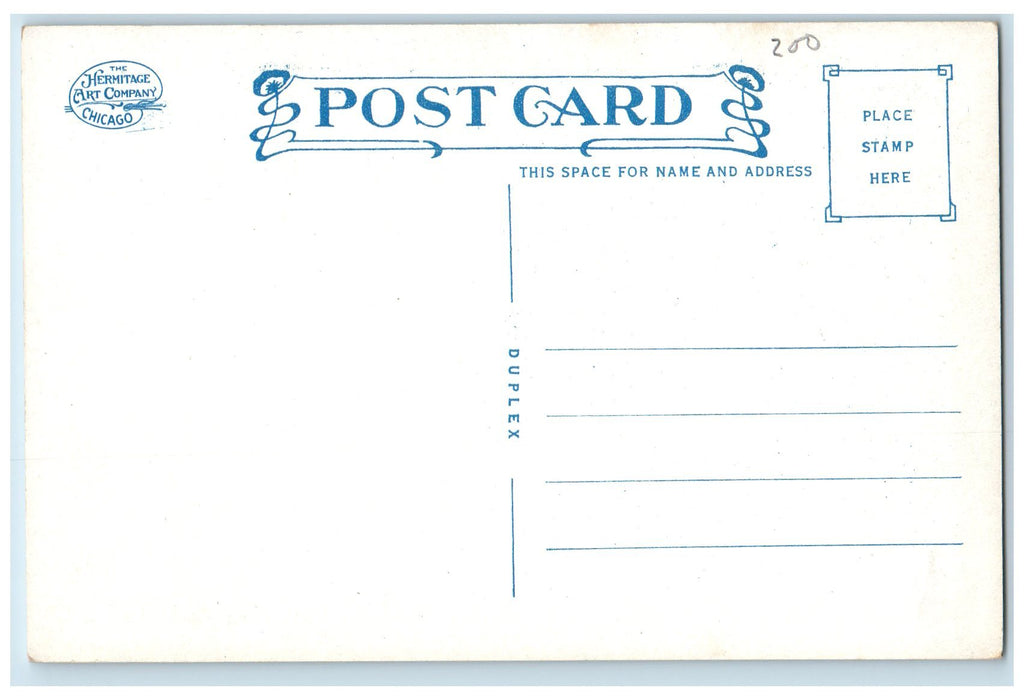 c1940's St. Mary Of The Lake Seminary Mundelein Illinois IL Unposted Postcard