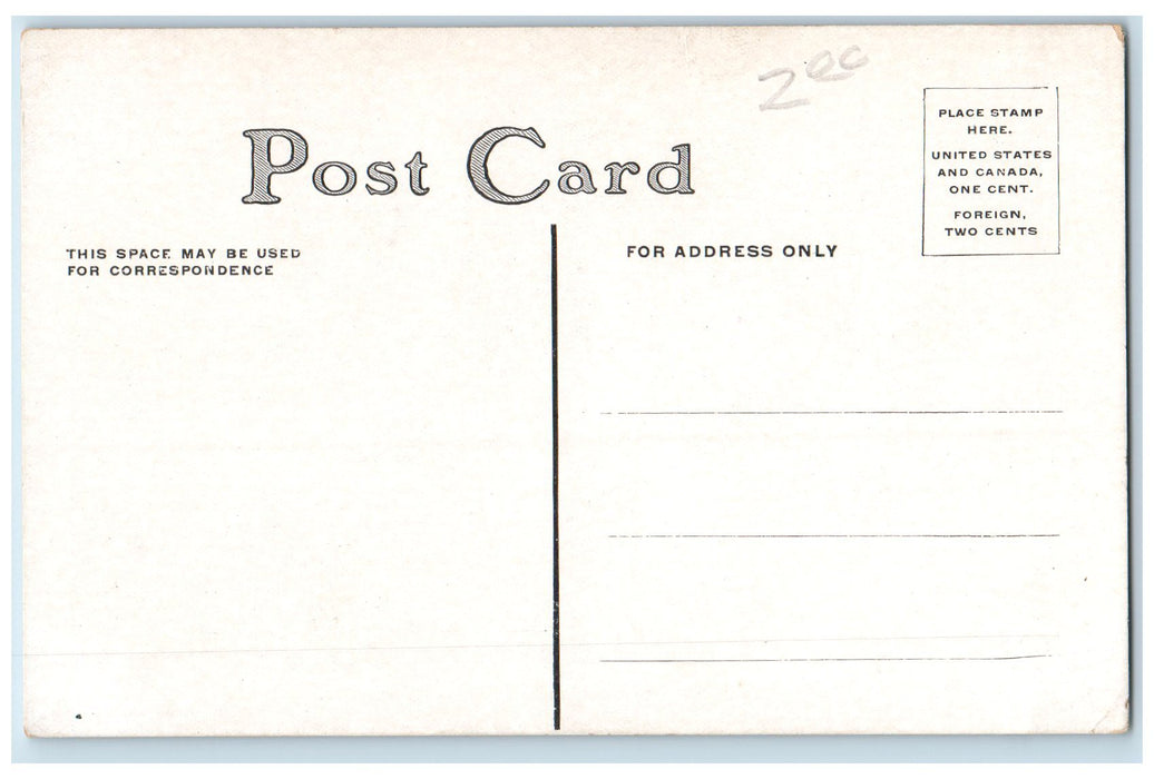 c1960s Bear Trap Dam And Gates Drainage Canal View Lockport IL Unposted Postcard