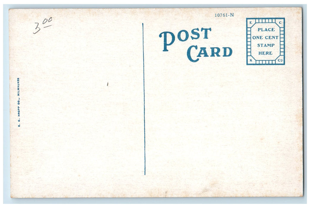c1920s Marietta Phelps Hospital Exterior Macomb Illinois IL Unposted Postcard