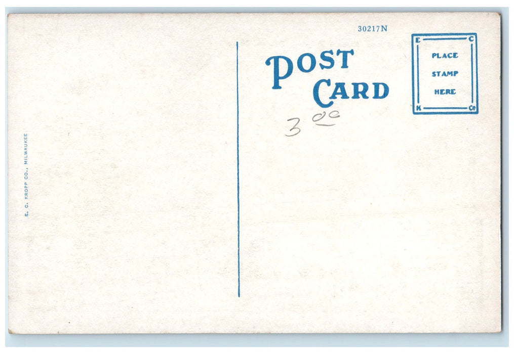 c1920s King And City Annex Ryburn Hospital Ottawa Illinois IL Unposted Postcard