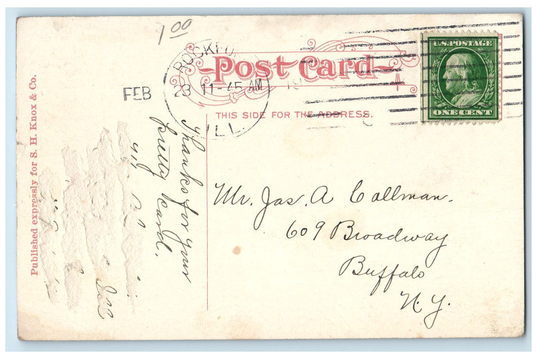 c1950 Arch Bridge Fairgrounds Park Lake Pond Views Rockford Illinois IL Postcard