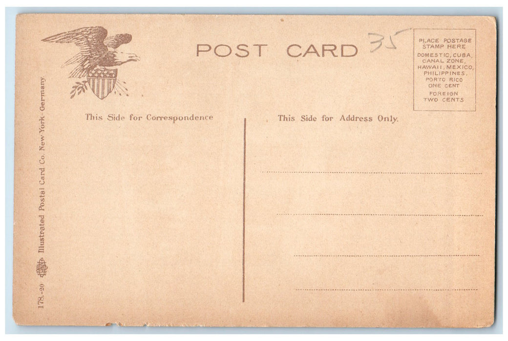 c1940s Home Of Paul Revere Boston Massachusetts MA Unposted People Postcard