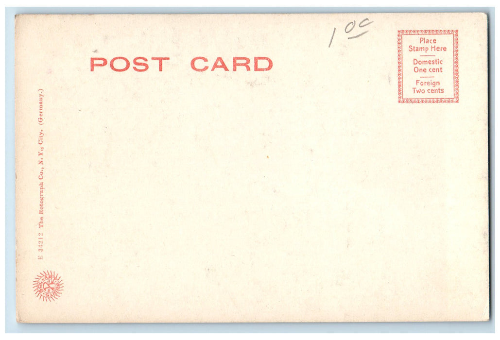 c1905 Public Library Building Railroad Dirt Road Duluth Minnesota MN Postcard