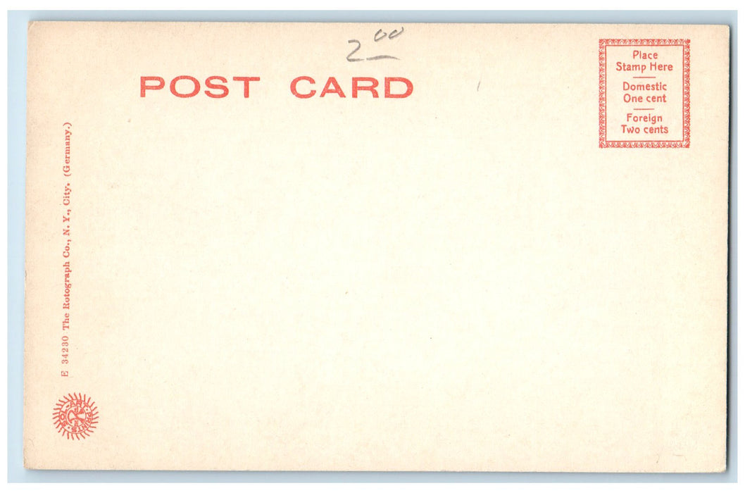 c1905 Aerial Truss Bridge Passenger Ship Ferry Smokestacks Duluth MN Postcard