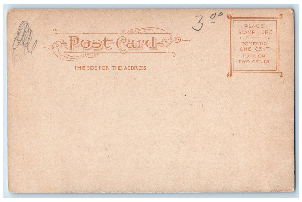 c1905 The Hotel District Fourth Avenue Restaurant Shed Asbury Park NJ Postcard