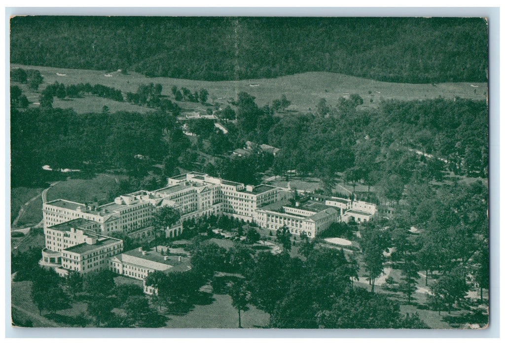 c1950 The Greenbrier Hotel Resort White Sulphur Springs Restaurant WVA Postcard