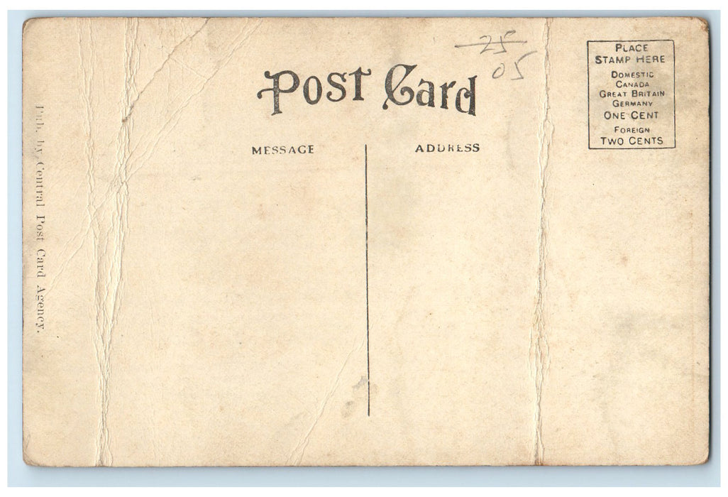 c1950's Public Park Multiple Views Shed Pathways Mount Pleasant Iowa IA Postcard