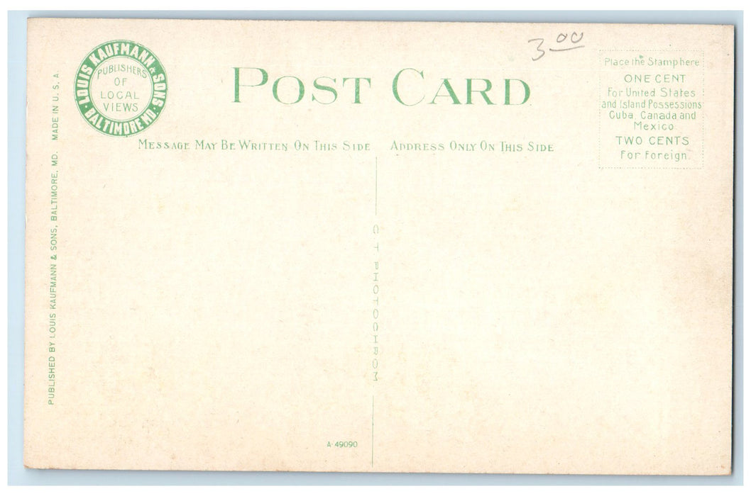 c1950's John Brown's Fort Tablets Church Buildings Harpers Ferry WVA Postcard
