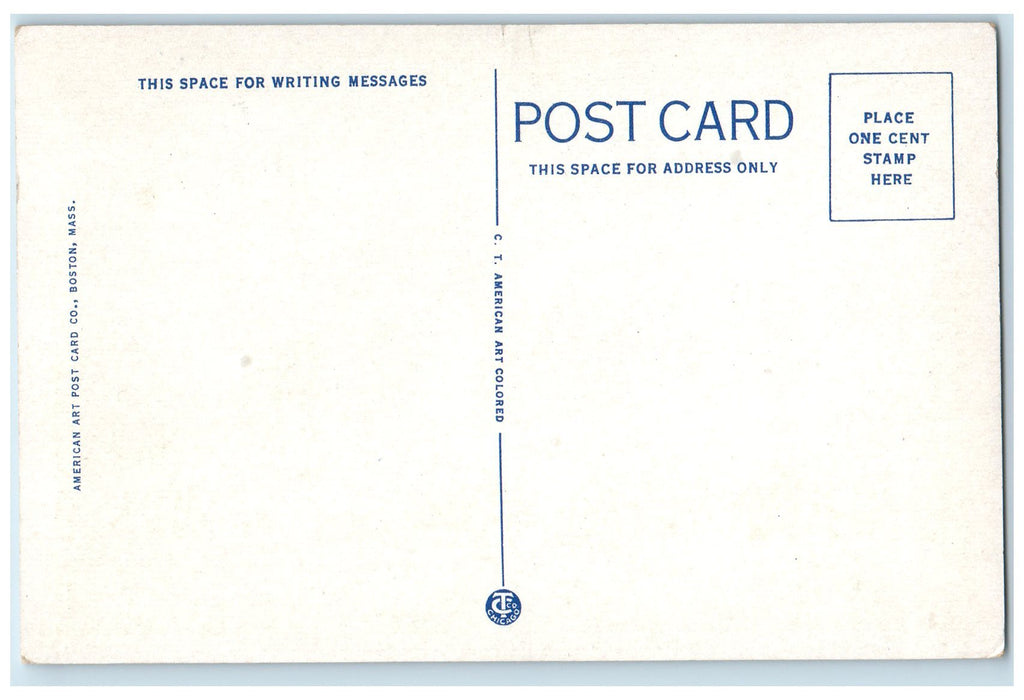c1950's The Library University Of NH School Campus Building Durham NH Postcard