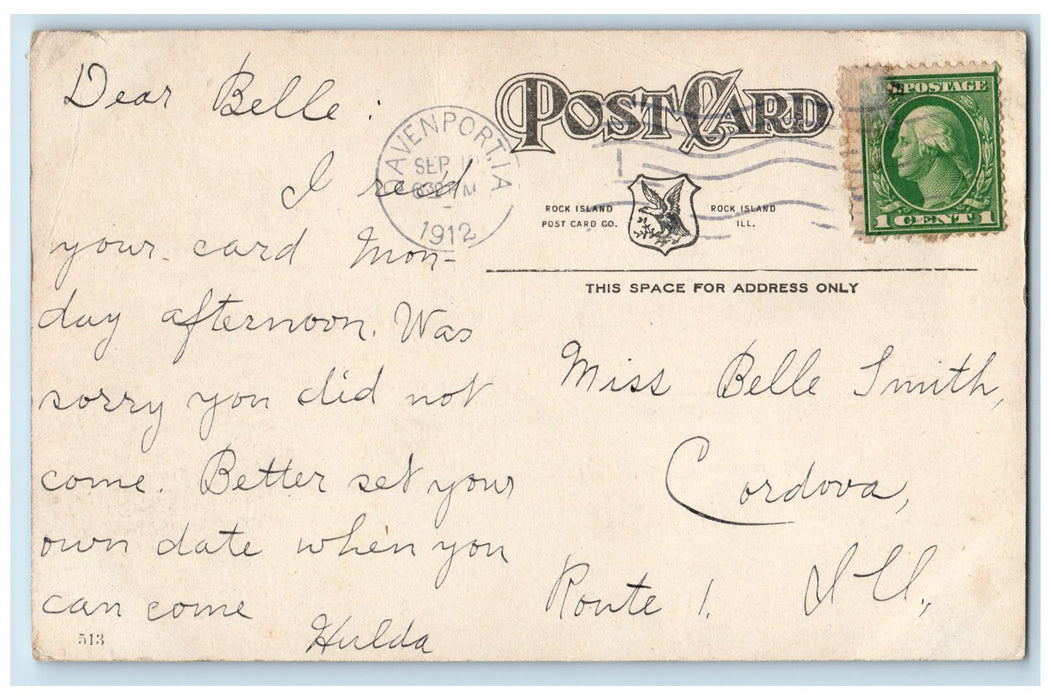 1912 Elk Fejervary Park Calves Mother Elk Green Grass Davenport Iowa IA Postcard