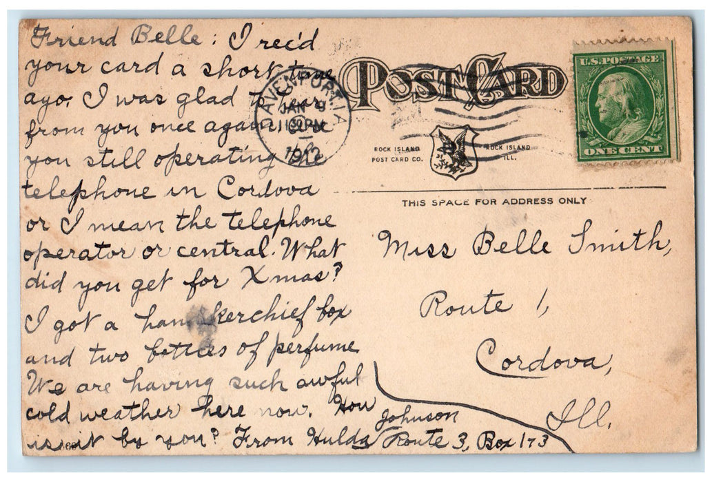 1912 Bridge On Duck Creek Group Of Cows Drink Water Davenport Iowa IA Postcard