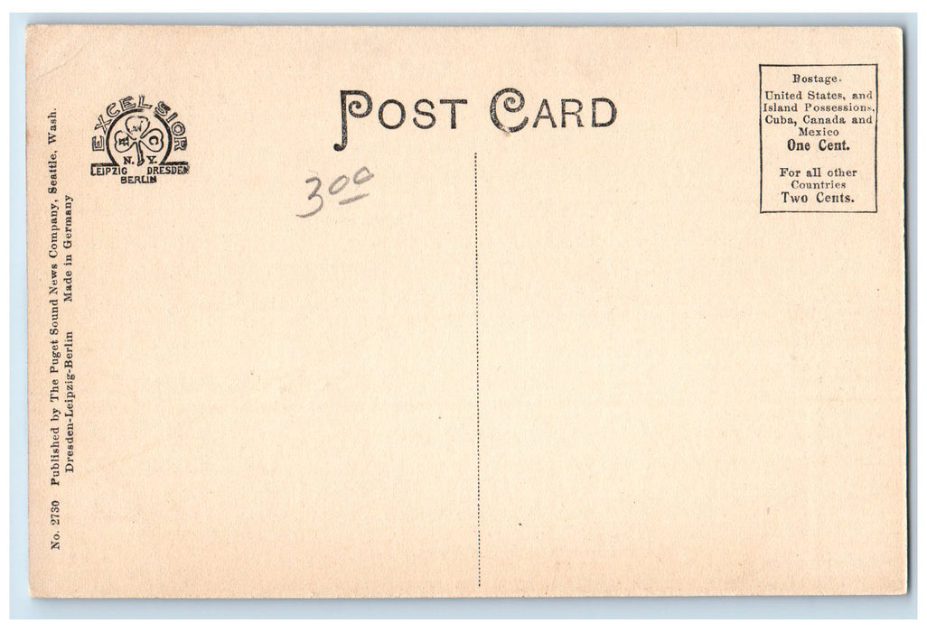 c1940s USS Perry In Dock Navy Yard Bremerton Washington WA Unposted Postcard
