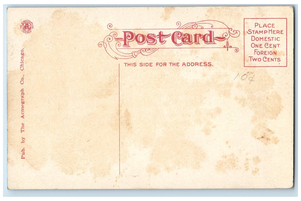 c1950's Markley Park Lake River Pathways Grove View Mason City Iowa IA Postcard
