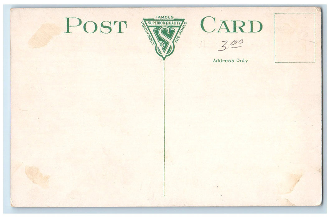 c1950 Home Club Colony St. Building Steps Entrance Ladies Meriden CT Postcard