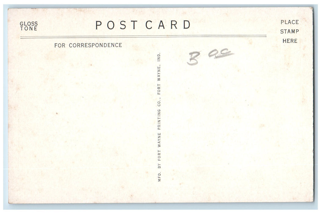 c1930s Hoosier City Tourist Camp View Restaurant Roadside Fort Wayne IN Postcard