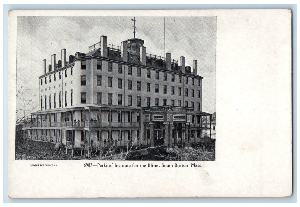 c1905s Perkins Institute For The Blind South Boston Massachusetts MA Postcard