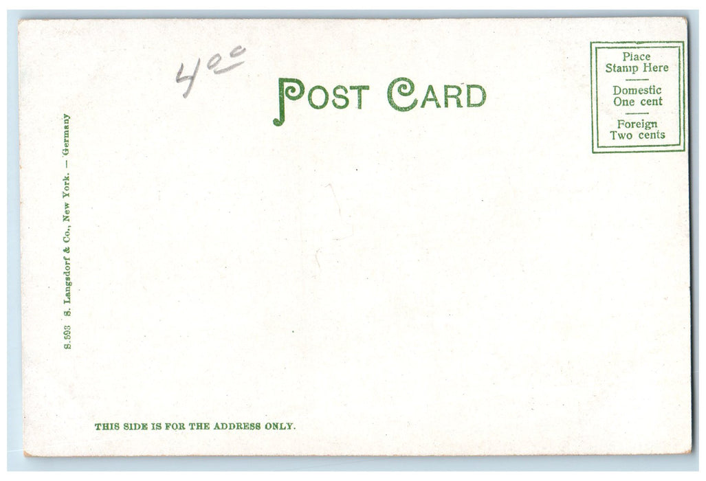 c1905's Depot Whalom Park Fitchburg Massachusetts MA Unposted Vintage Postcard