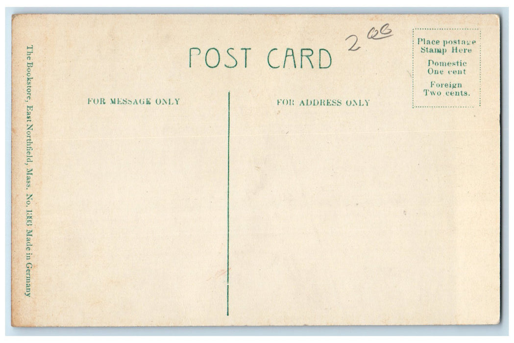 c1950's Northfield Seminary Plantation Buildings East Northfield MA Postcard