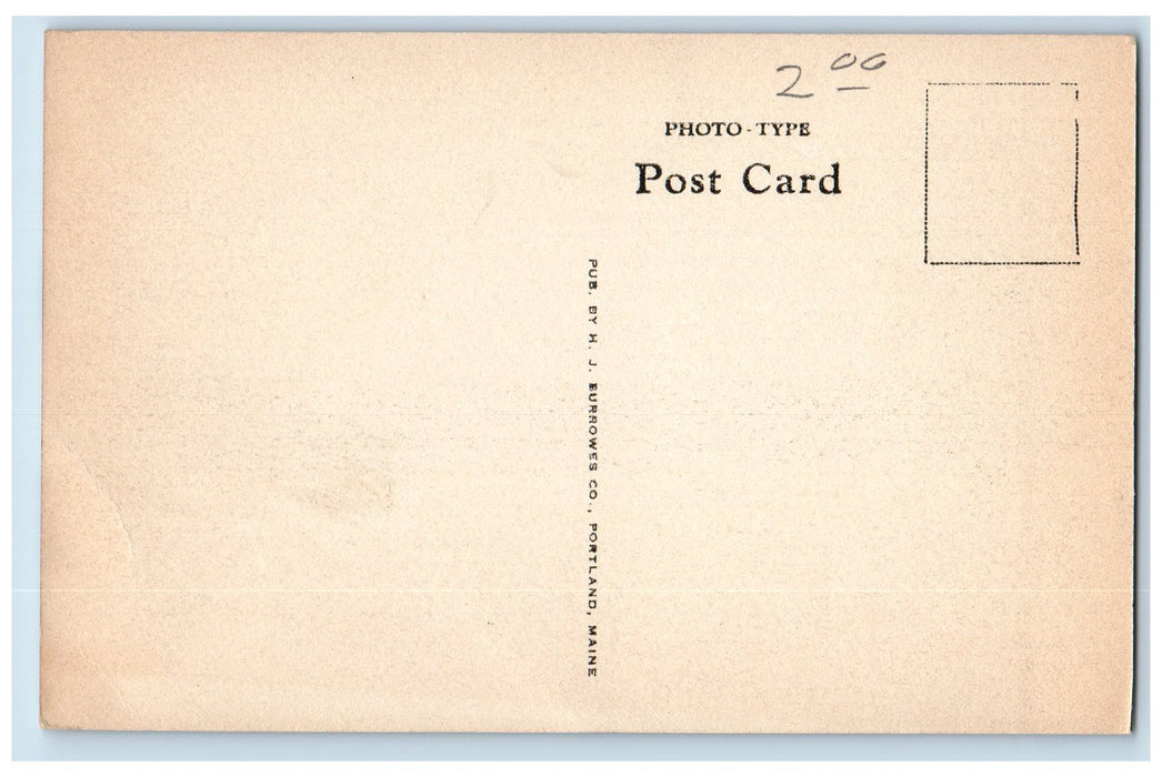 c1940s Beauty Rest Camps Roadside South Portland Maine ME Unposted Postcard