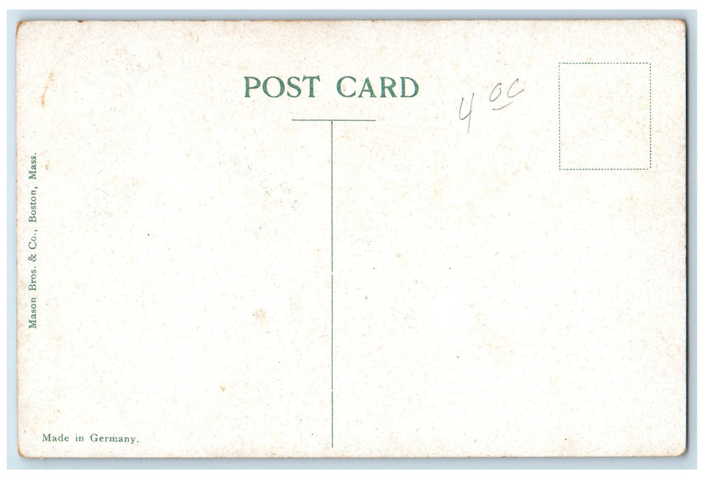 c1950 Main Street Trolley Railway Stores Dirt Road Building Rockland ME Postcard