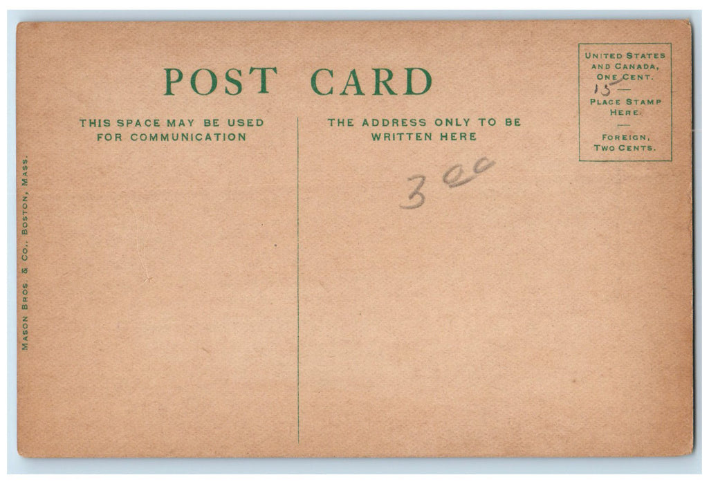 c1950's Tukey's Truss Bridge Trolley Railway Building Portland Maine ME Postcard