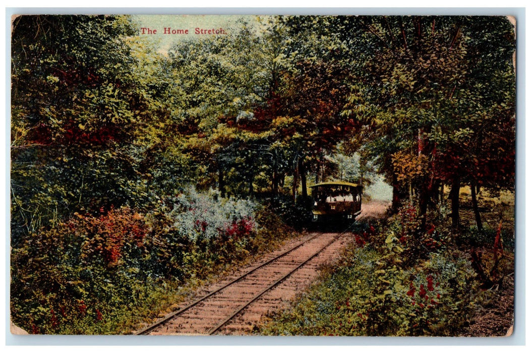 1912 The Mauch Chunk Summit Hill & Switch Back Railroad Mauch Chunk PA Postcard
