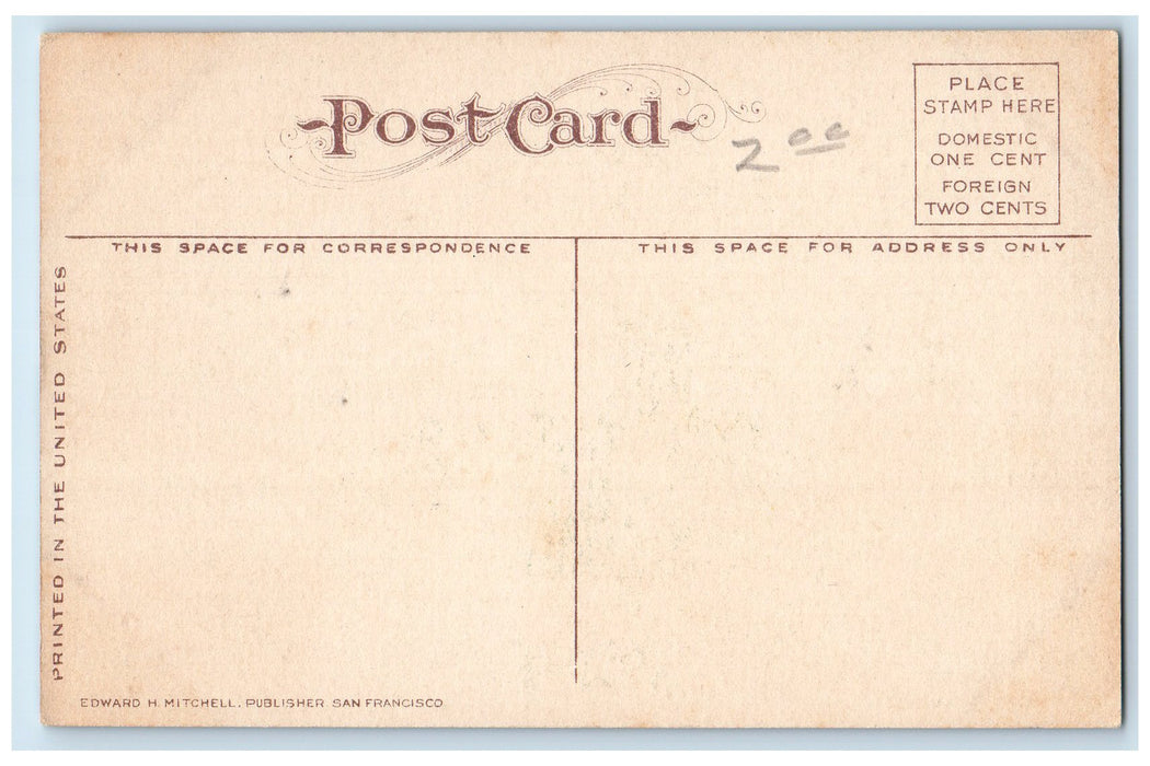 c1950's Sunset On Harbor Passenger Boat Ferry Stockton California CA Postcard