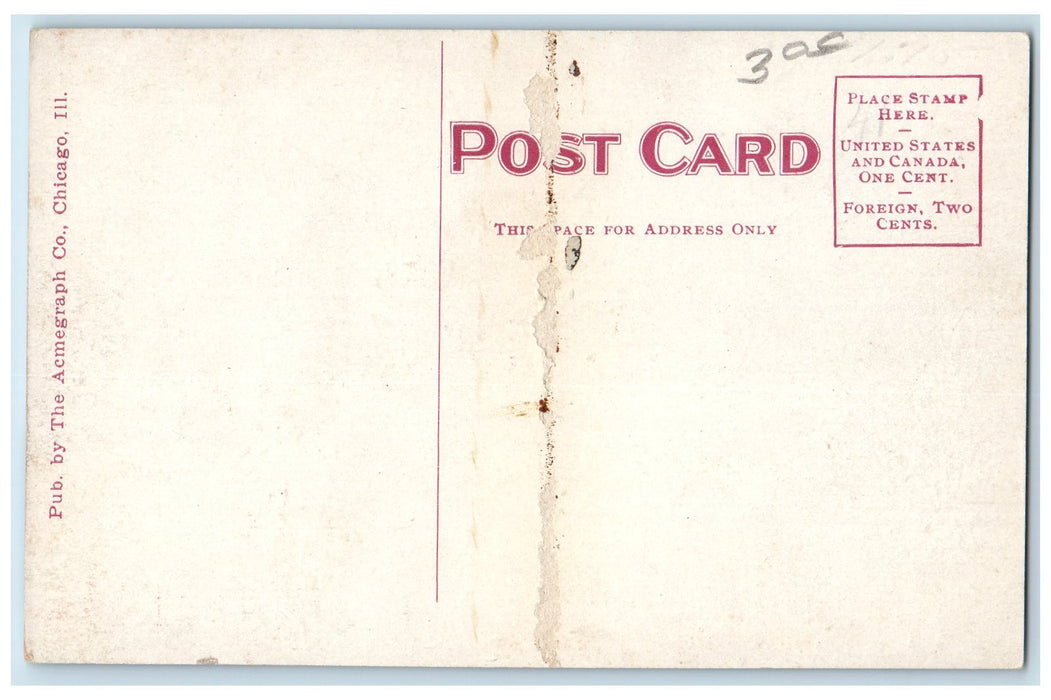 c1920s City Hall And Court House Exterior Port Huron Michigan MI Bus Postcard