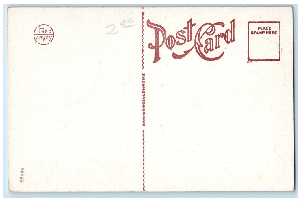 c1920's Street Scene House Stone People On Top VIew Hopiland Arizona AZ Postcard