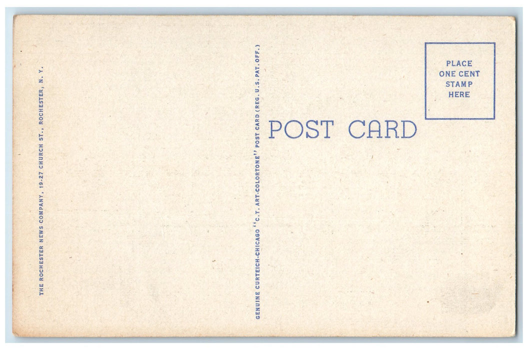 c1940s The Strong Memorial Hospital Of The University Of Rochester NY Postcard