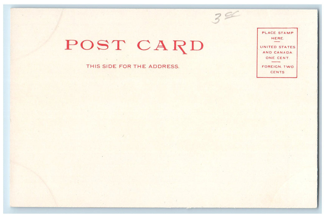 c1905 Hotel El Tovar Restaurant Building Dirt Road Tree Grand Canyon AZ Postcard