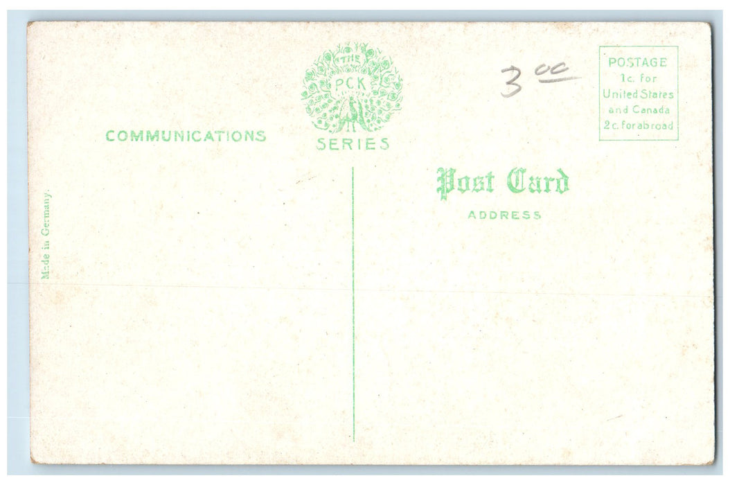 c1920 5th Street Building Downtown Store Railway Dirt Road San Diego CA Postcard