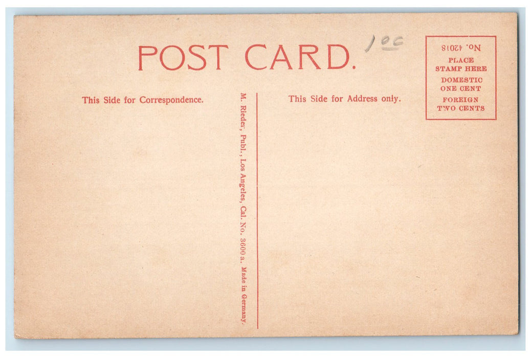 c1950 Arrowhead Mountain Hot Springs Hotel Restaurant San Bernardino CA Postcard